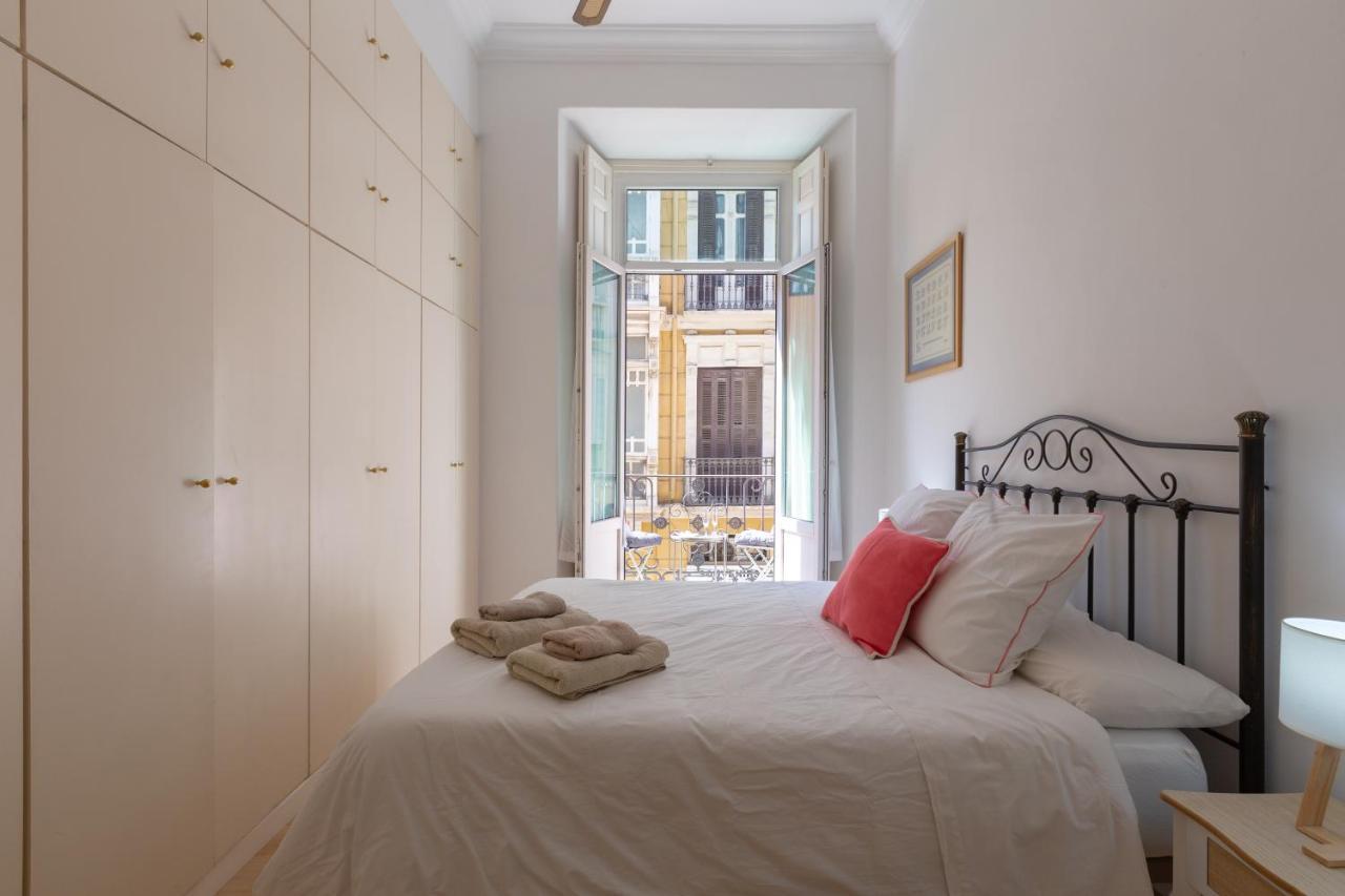Luminoso Apartamento De Dos Habitaciones Con Vistas A Las Catedral Málaga Esterno foto